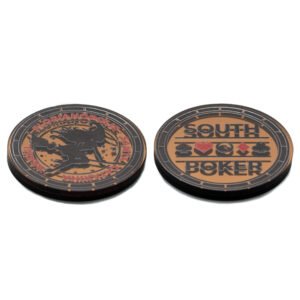 Amuleto Protetor Ficha de Poker Naipes